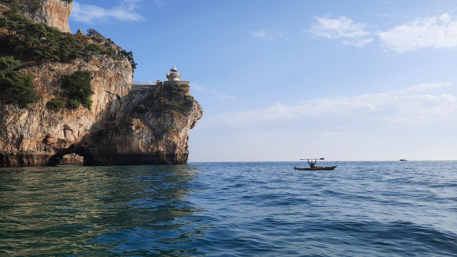 Bahía de Laredo vista desde el mar